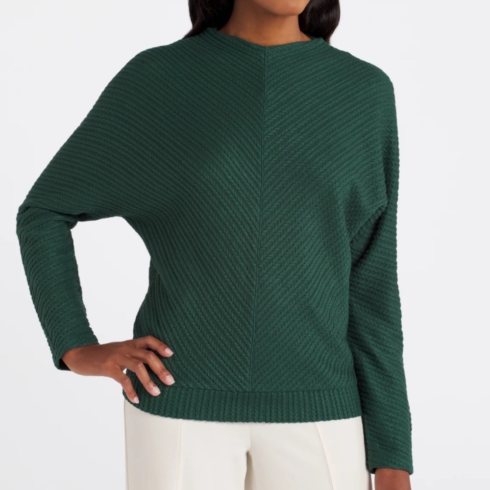 New BREA CANYON
Marina Funnel Neck Cable Knit Sweater
